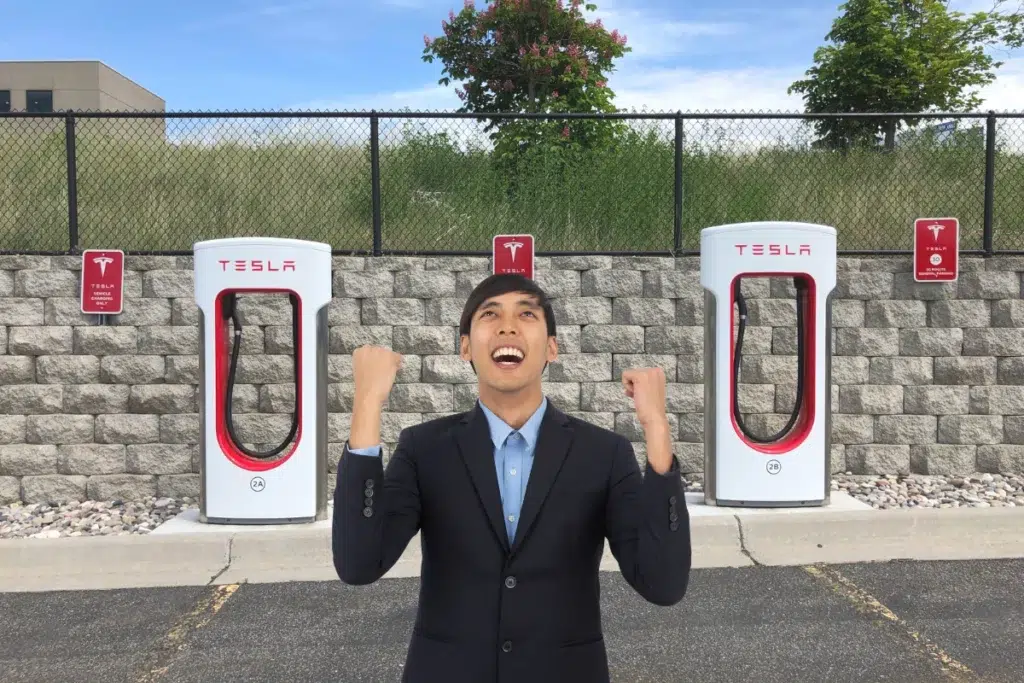 Nouvelle solution superchargeur Tesla