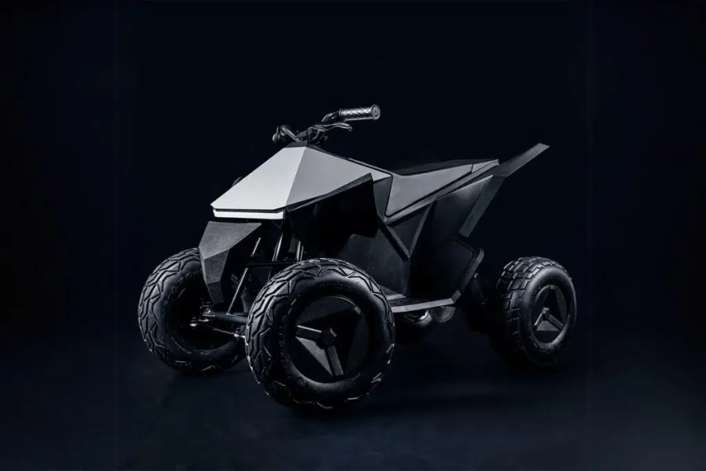 Tesla cyberquad enfant