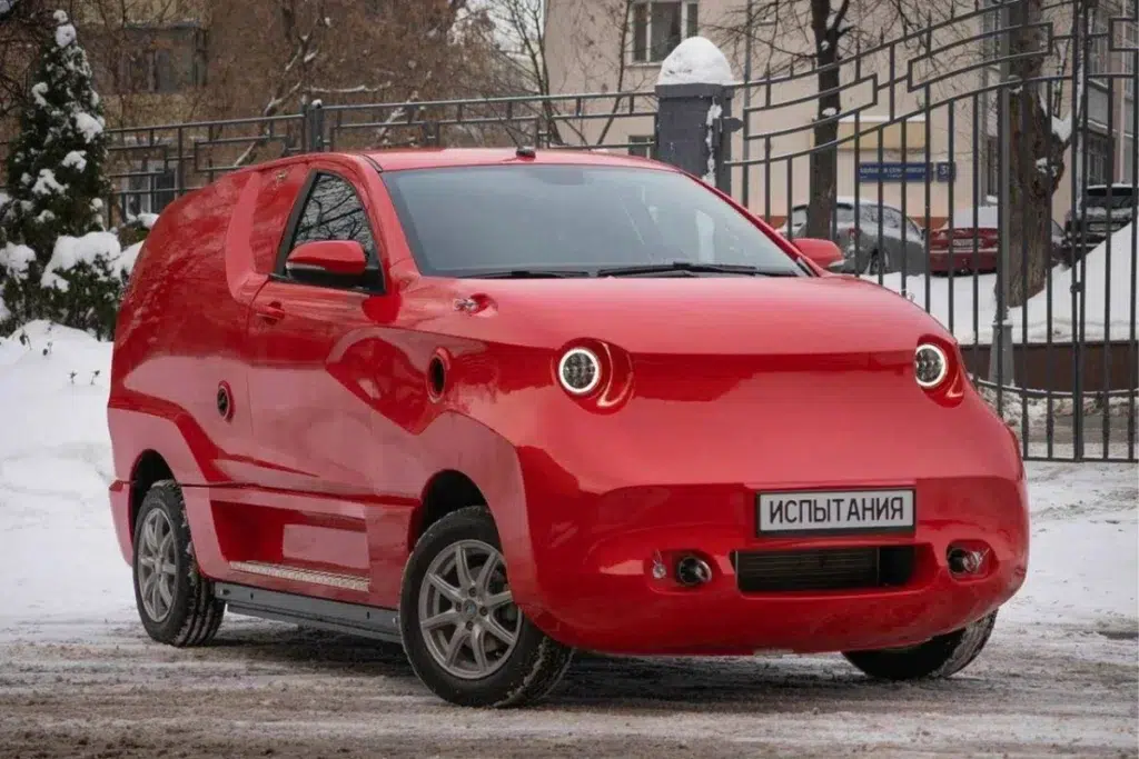 Amber voiture électrique Russe