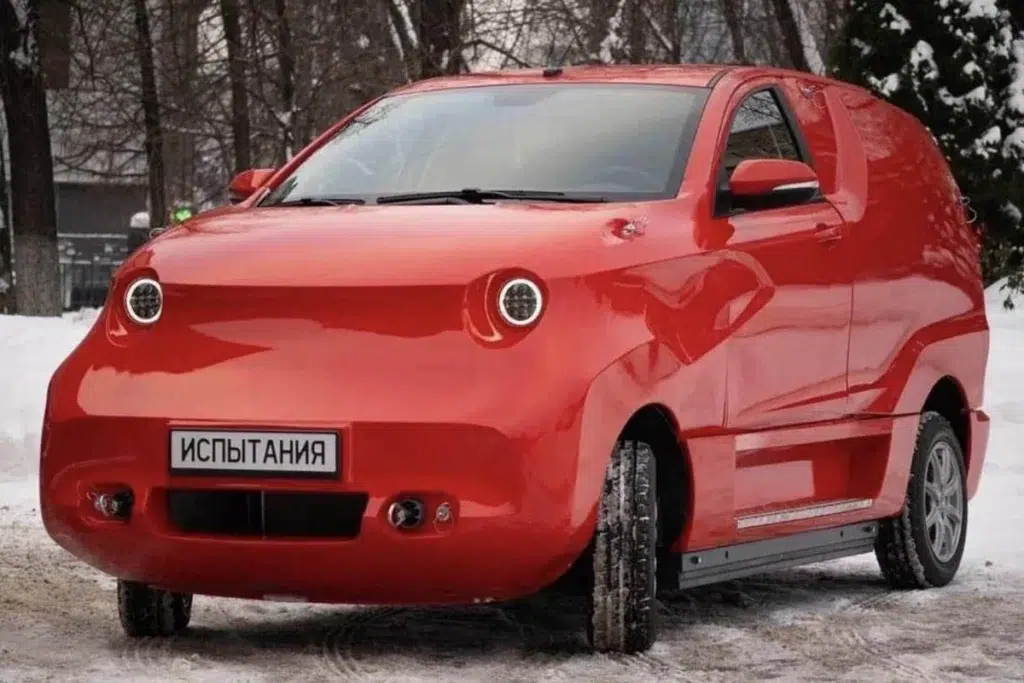 Amber voiture électrique Russe